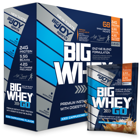 Big Joy Big Whey Go Protein 68 Sachet Ürün Fotoğrafı