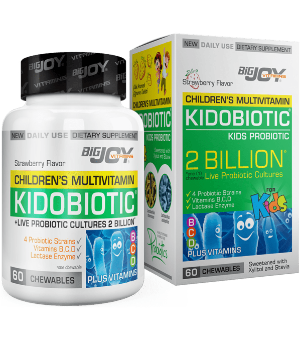 Big Joy Kidobiotic 60 Çiğneme Tableti Ürün Fotoğrafı