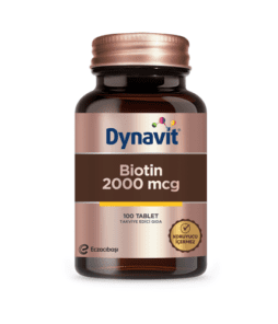 Dynavit Biotin 100 Tablet / 2000 Mcg'nin Ürün Fotoğrafı