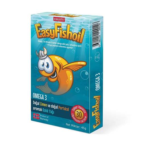 Easyvit EasyFishOil 30 Jel Tablet Ürün Fotoğrafı