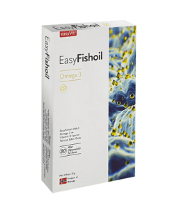 Easyvit EasyFishOil  Yetişkin Omega 3 30 Jel Tablet Ürün fotoğrafı