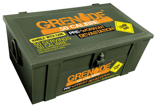 Grenade 50 Calibre Pre-Workout Ürün Fotoğrafı