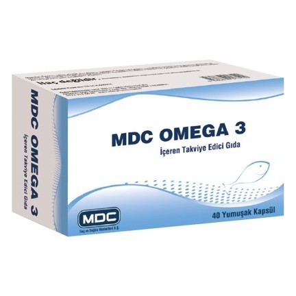 MDC Omega 3 Balık Yağı 30 Kapsül Ürün Fotoğrafı