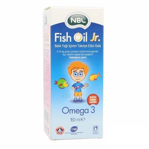 NBL Omega Fish Oil Jr 150 ml Ürün Fotoğrafı