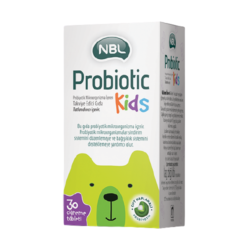 NBL Probiotic Kids 30 Çiğneme Tablet Ürün Fotoğrafı