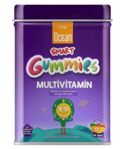 Orzax Ocean Smart Gummies Multivitamin 64 Çiğneme Tablet'in Ürün Fotoğrafı
