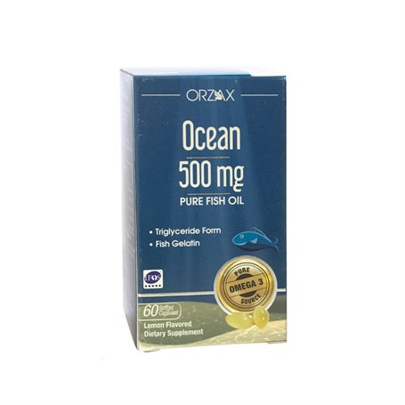 Orzax Ocean Balık Yağı 60 Tablet / 500 Mg'ın Ürün Fotoğrafı