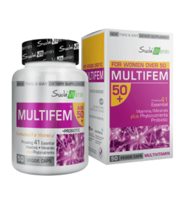 Suda Vitamin Multifem 50+ Multivitamin 50 Kapsül'ün Ürün Fotoğrafı