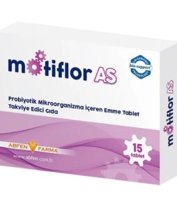 Motiflor AS Probiyotik 15 Emme Tablet'in Ürün Fotoğrafı