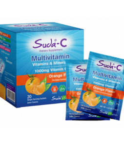Suda Vitamin C Multivitamin 20 Efervesan Şase'nin Ürün Fotoğrafı