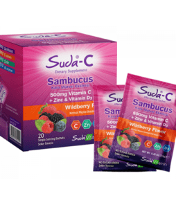 Suda C Vitamin C Sambucus 500 Mg 20 Efervesan Şase'nin Ürün Fotoğrafı