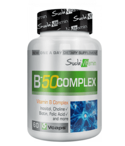 Suda Vitamin B 50 Complex 60 Kapsül'ün Ürün Fotoğrafı
