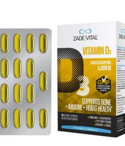 Zade Vital D3 Vitamini 30 Kapsül / 1000 IU'nun Ürün Fotoğrafı