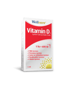 Wellcare Vitamin D3 600 IU 5 Ml'nin Ürün Fotoğrafı