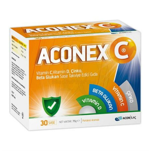 Acon İlaç Aconex C 30 saşe Ürün Fotoğrafı