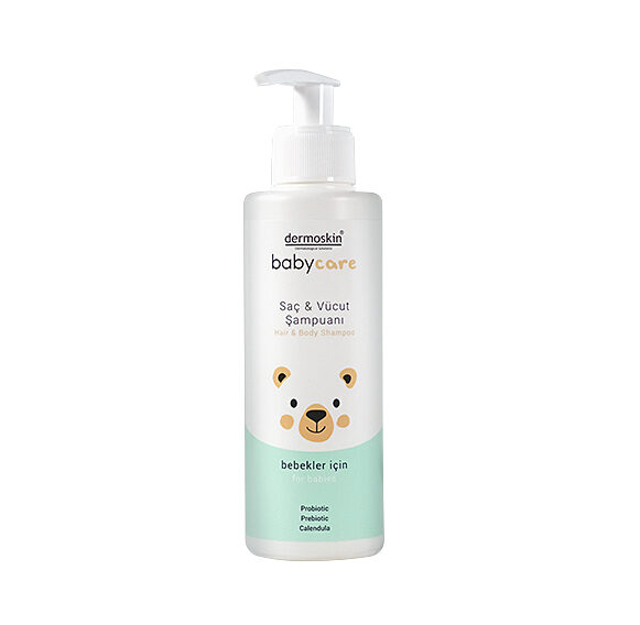 Dermoskin Babycare Saç & vücut şampuanı ürün fotoğrafı