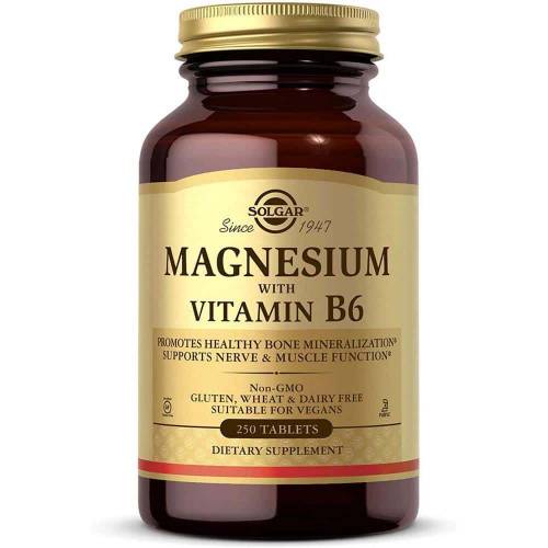 Solgar Magnesium with Vitamin B6 Urun Fotoğrafı
