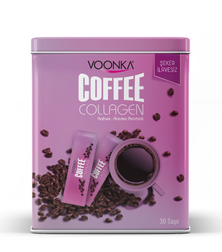Voonka Coffee Collagen Cream 30 Saşe Takviyelik Ürün Fotoğrafı