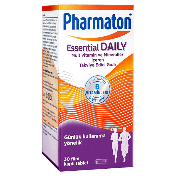 pharmaton-essential-daily-30-tablet-urun-fotografi