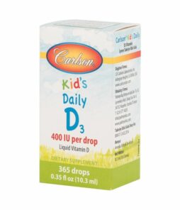 Carlson Kids Daily D3 400 IU Per Drop