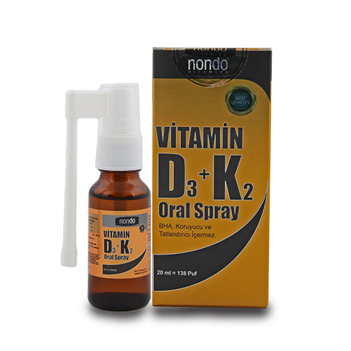 nondo d3+k2 vitamini ürün fotoğrafı