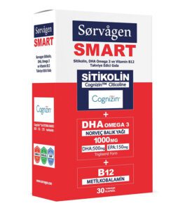 sorvagen-smart-sitikolin-dha-omega-3-ve-b12-30-kapsul-takviyelik-urun-fotografi